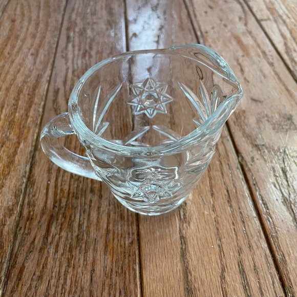 Vintage Kitchen Vintage Thick Glass Small Creamer Poshmark